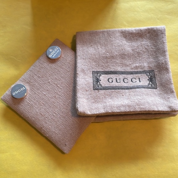 Gucci Trademark Logo 925 Earrings - Picture 5 of 7